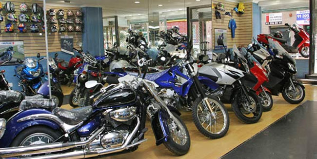 caida venta motos