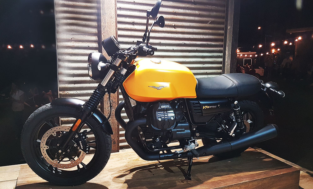 moto guzzi stone