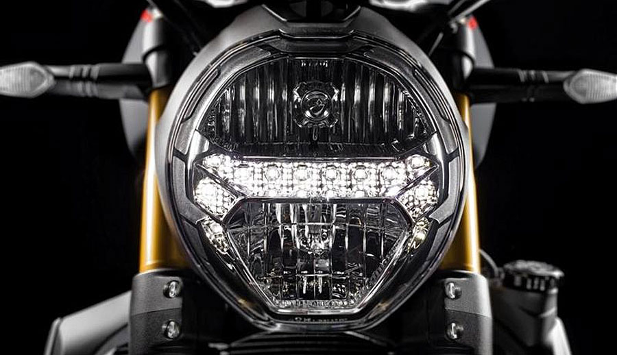 faro delantero monster