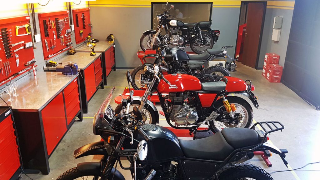 royal enfield taller