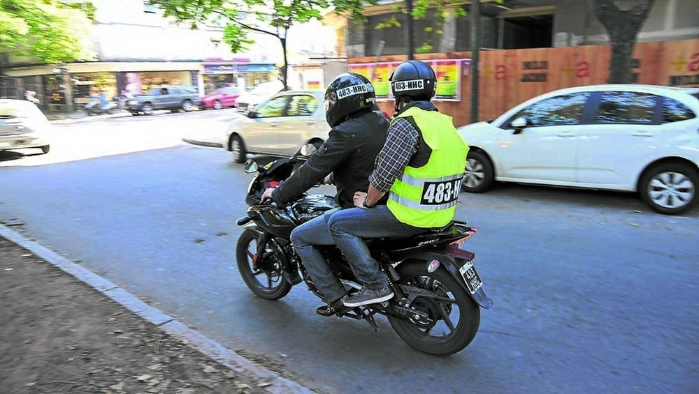 moto andando