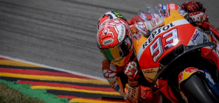 Marc Márquez se llevó el gran premio de Alemania
