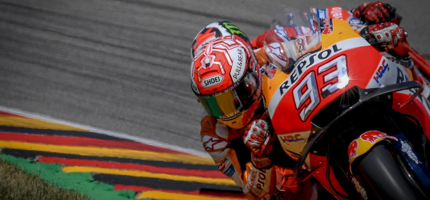 Marc Márquez se llevó el gran premio de Alemania