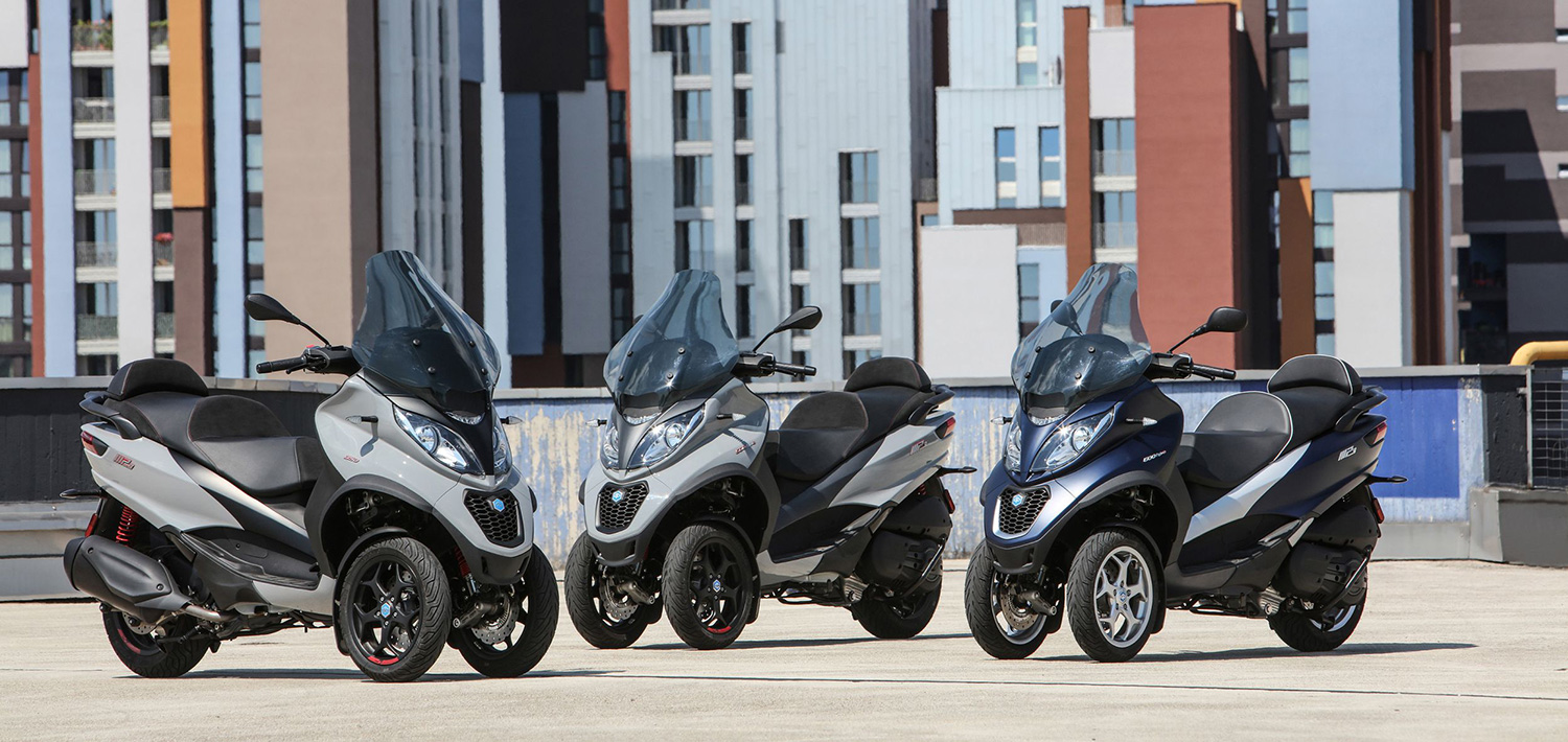 scooter Piaggio MP3 350 y 500 cc