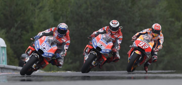 Ducati se quedó con el Gran Premio de la República Checa