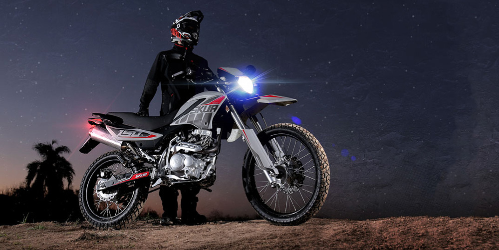  Motomel SKUA Silver Edition