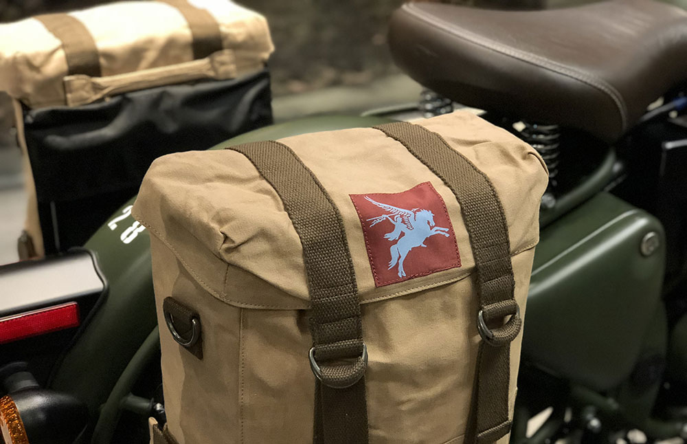 Royal enfield sales pegasus saddle bag