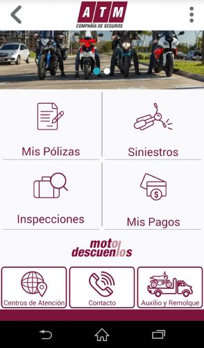 app ATM Seguros