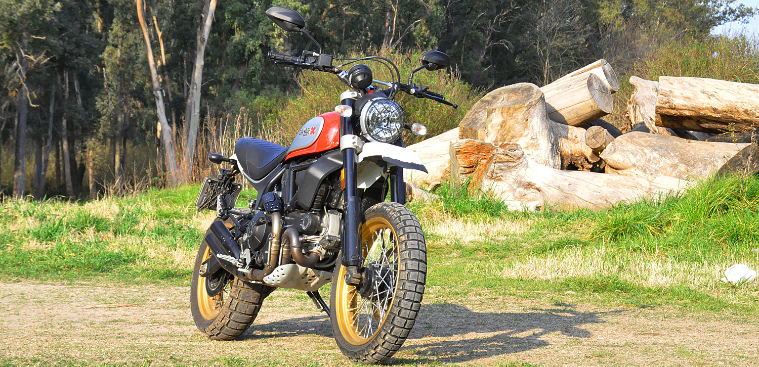 test ride Ducati Scrambler Desert Sled 800 cc