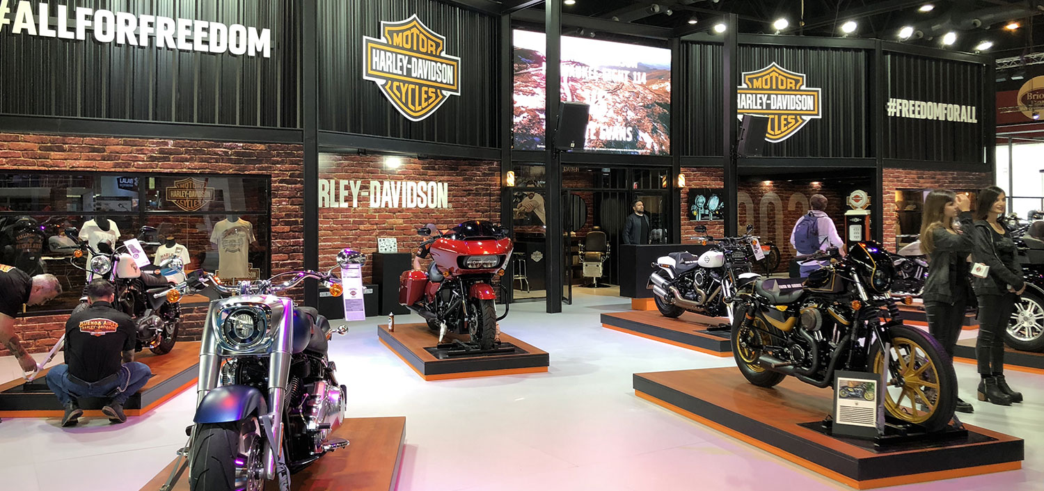 harley davidson salon moto 2018