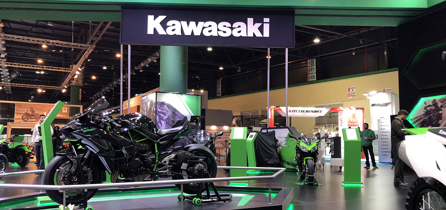 kawasaki salon moto 2018