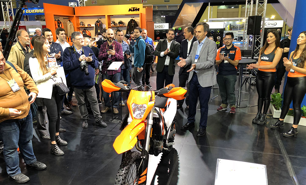 nueva enduro ktm 250 exc-f