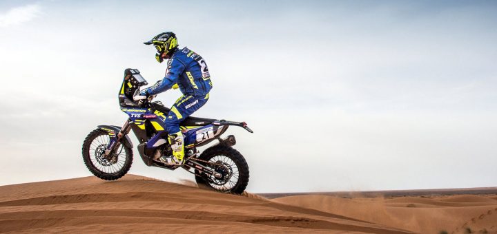 Team Sherco TVS Rally Factory lorenzo santolino
