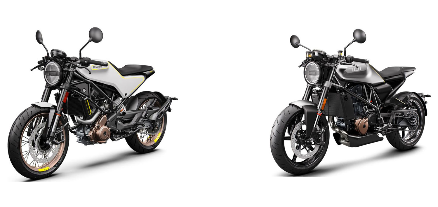 lanzamiento husqvarna Husqvarna Vitpilen y Svartpilen