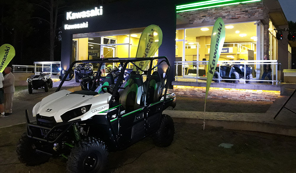 Kawasaki en Pinamar