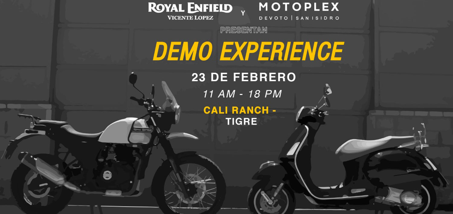 Demo Experience: Royal Enfield, Vespa, Piaggio y Moto Guzzi