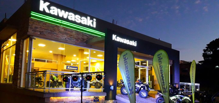 Kawasaki en Pinamar