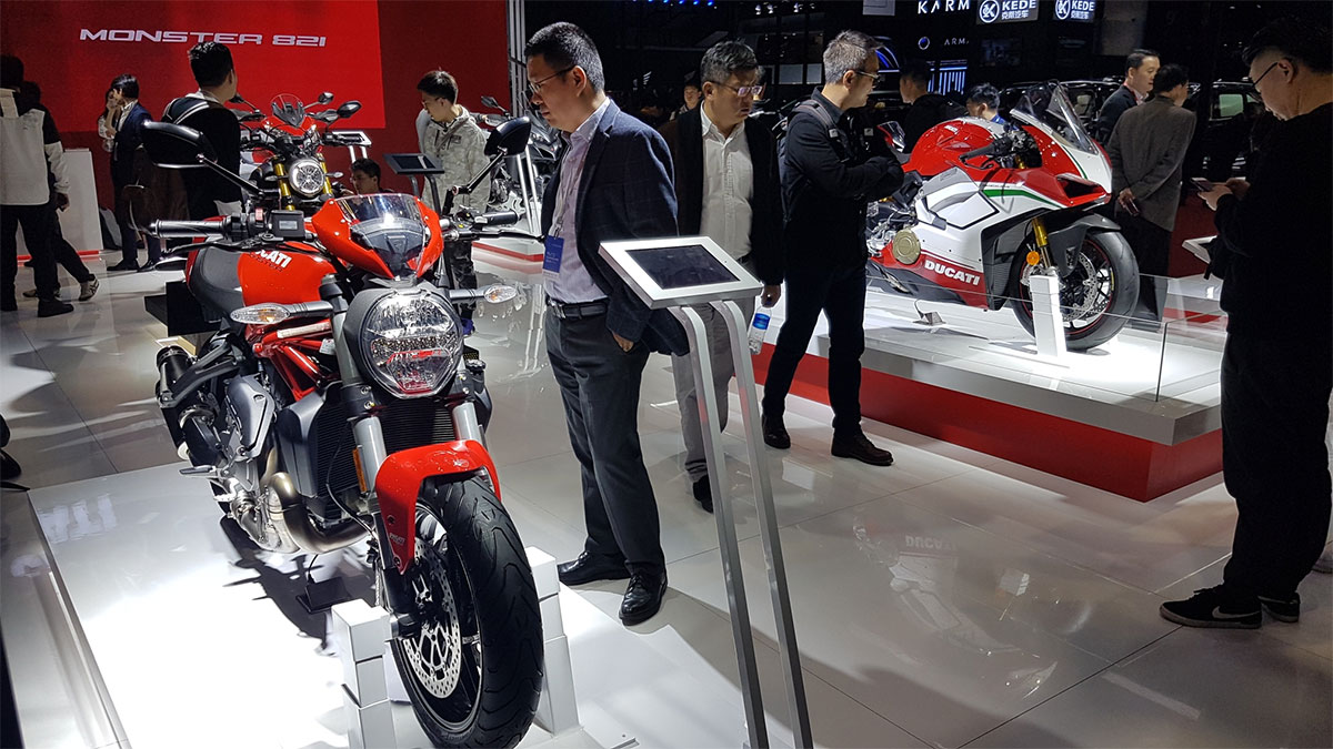 stand ducati en shanghai