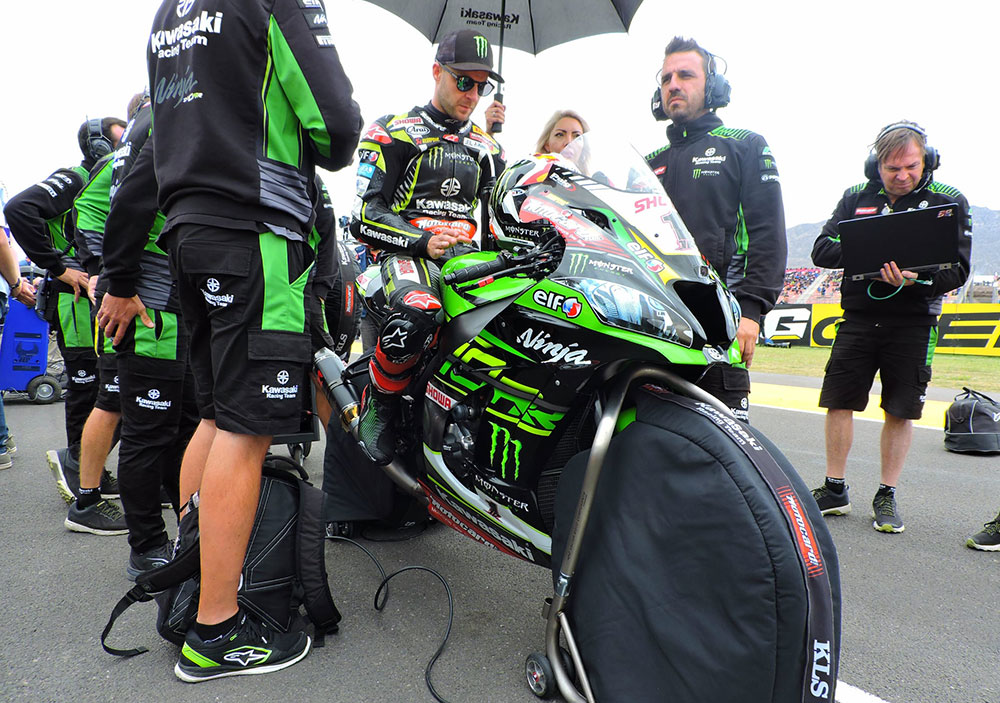 Kawasaki en el Superbike