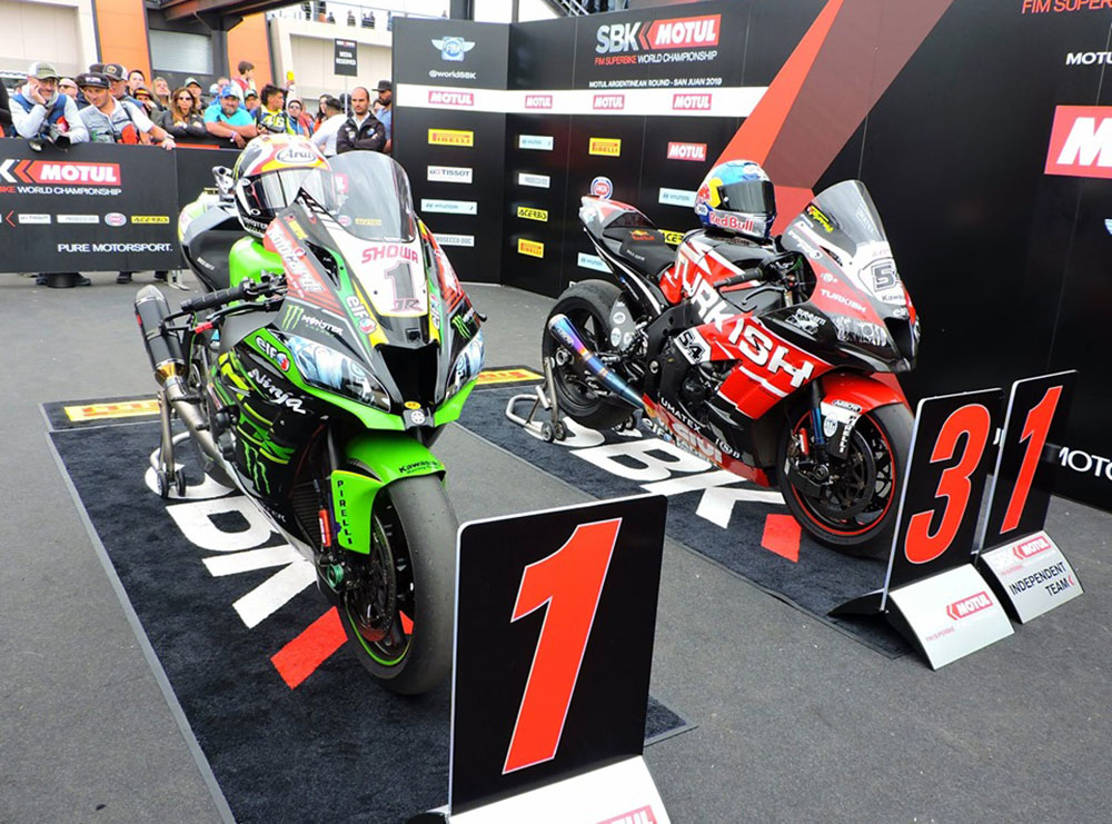 Kawasaki en el Superbike