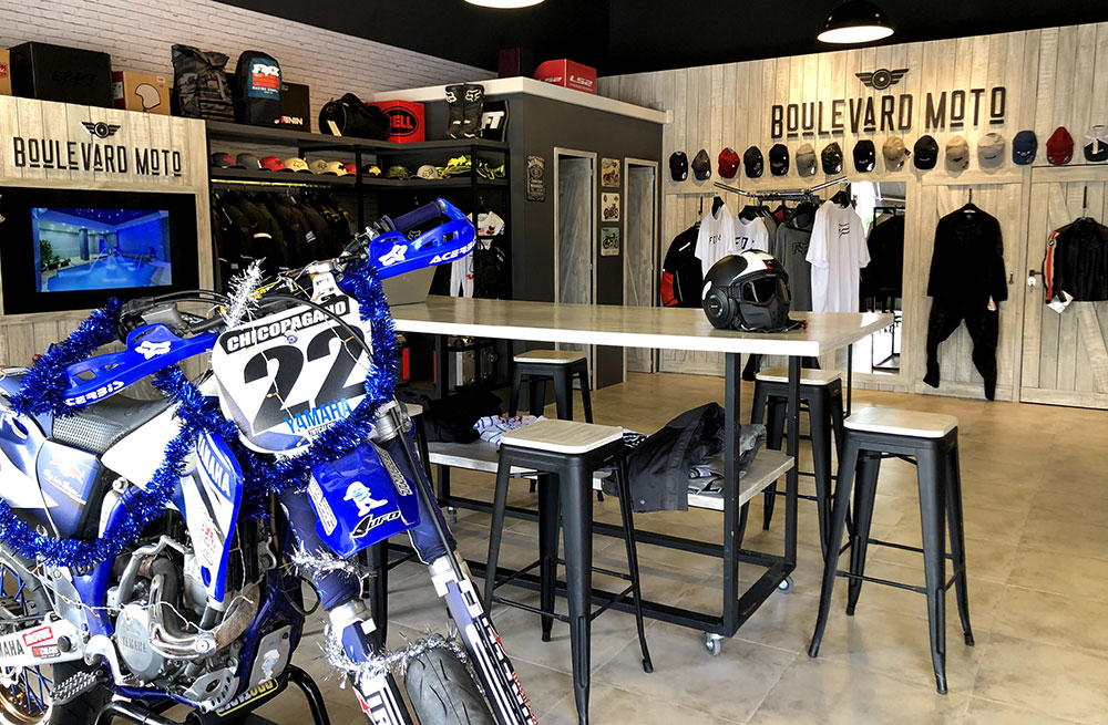 Boulevard abrió primera tienda de indumentaria para motociclistas en Canning MotoNews