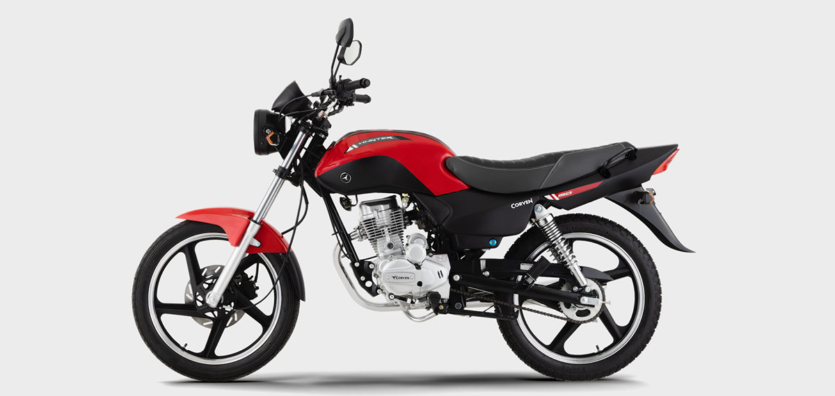 moto corven hunter 150